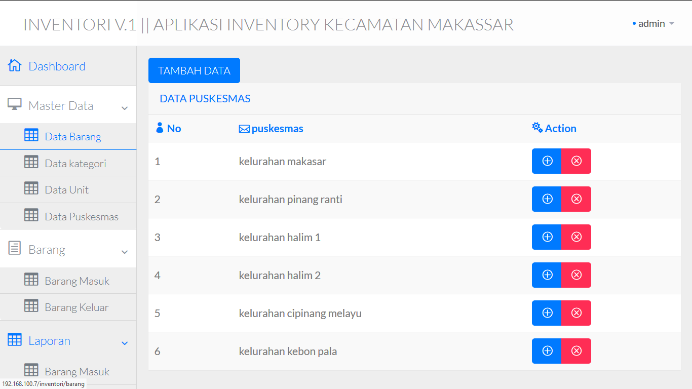 Download Aplikasi Inventory Barang Kecamatan Online