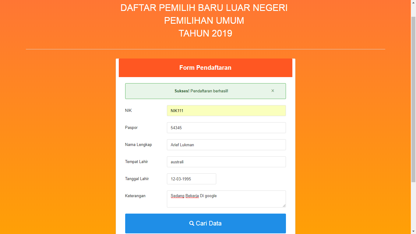 Download Aplikasi Pemilihan Umum Berbasis Web