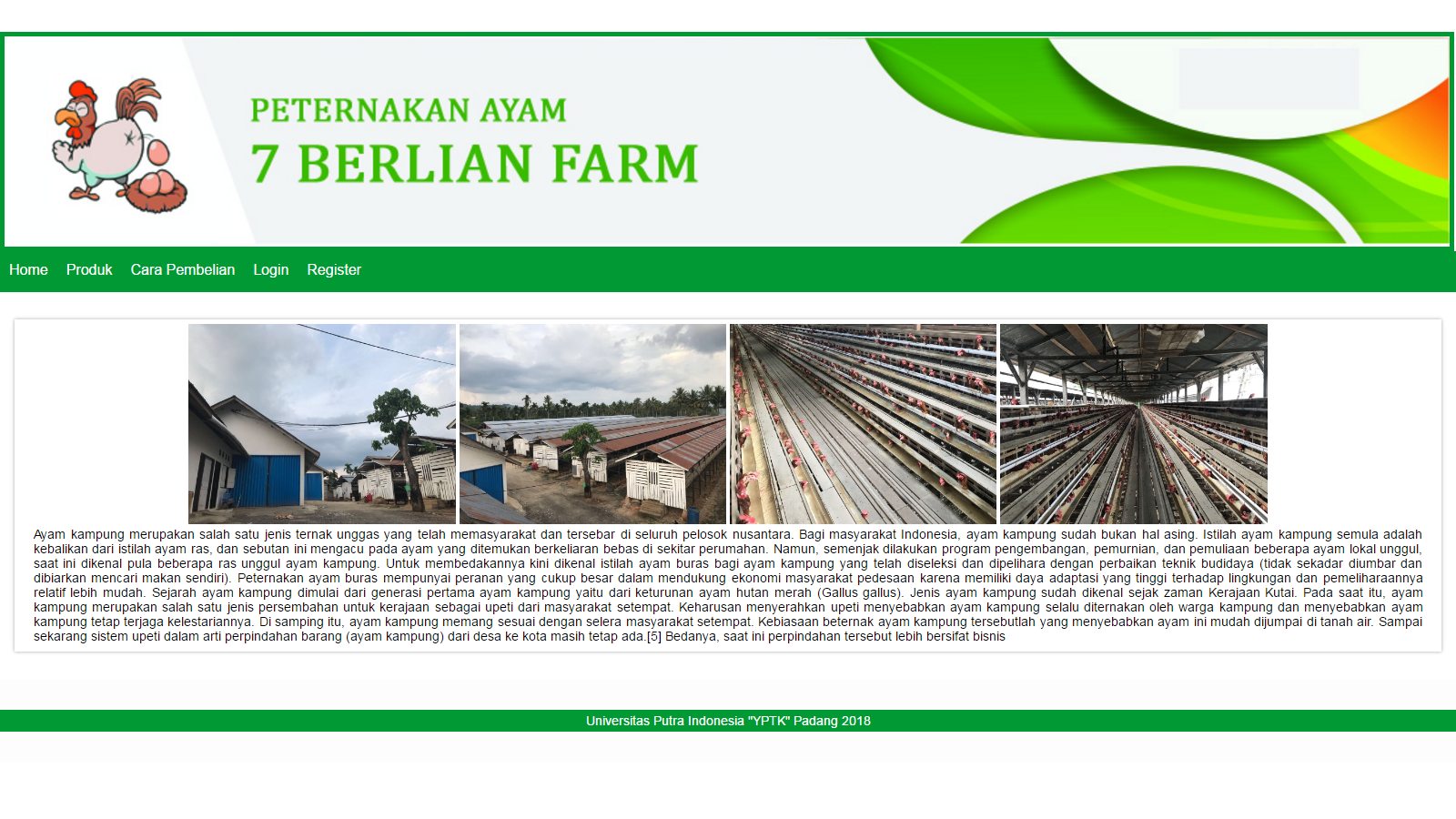 Download Source Code Web Penjualan Ayam 