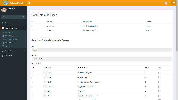 Download SIAKAD Dan KRS Online Berbasis Web 