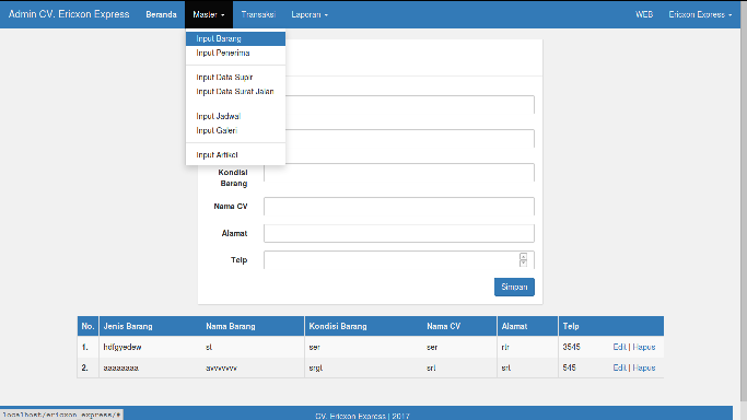 Download Aplikasi Jasa Pengiriman Barang Berbasis Web 