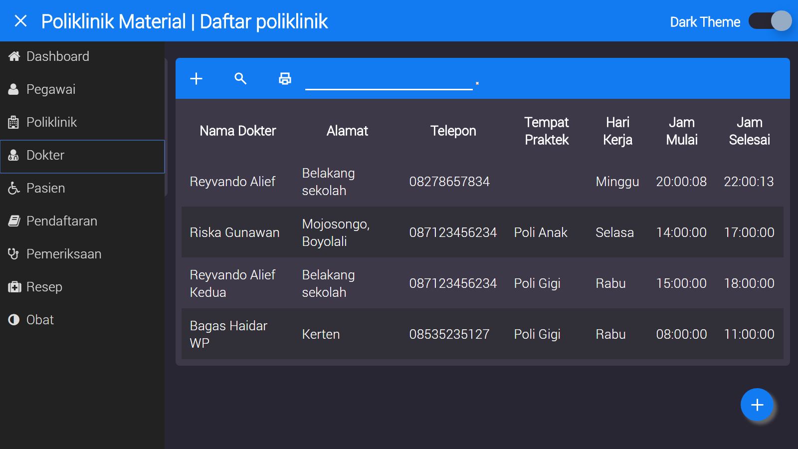 Download Source Code Aplikasi Poliklinik Dengan Codeigniter