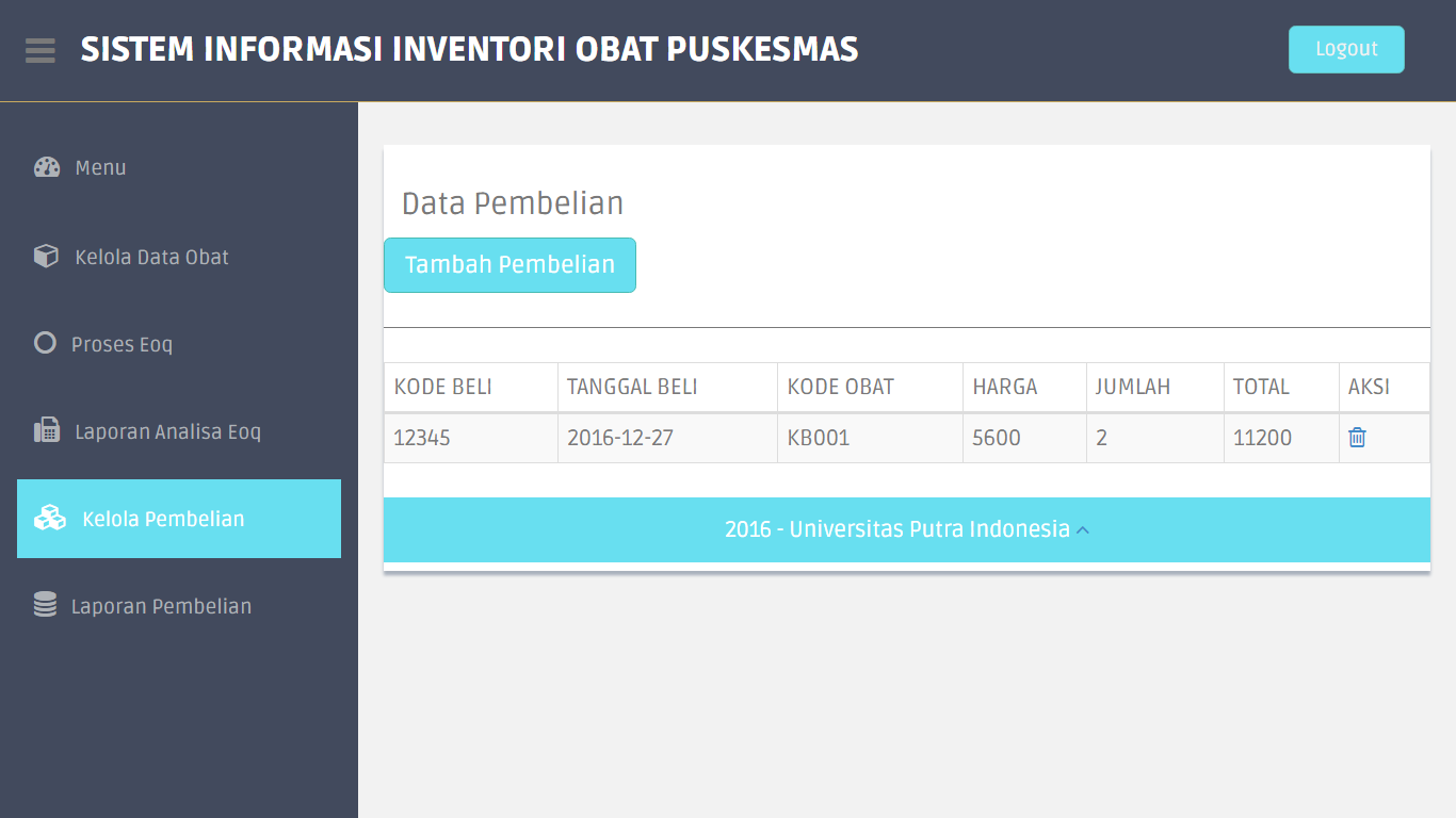 DOWNLOAD APLIKASI SISTEM INFORMASI INVENTORY OBAT ONLINE