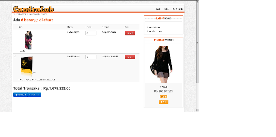 Website Toko Online Atau ECommerce Dengan PHP Dan MySQL 