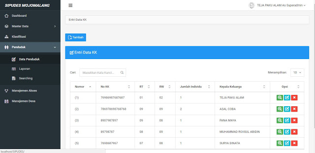 DOWNLOAD APLIKASI SISTEM INFORMASI PUSAT DATA DESA ONLINE