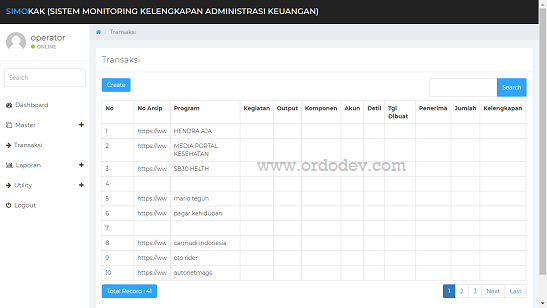 Download Source Code Aplikasi Monitoring Keadaan Keuangan Dengan Codeigniter