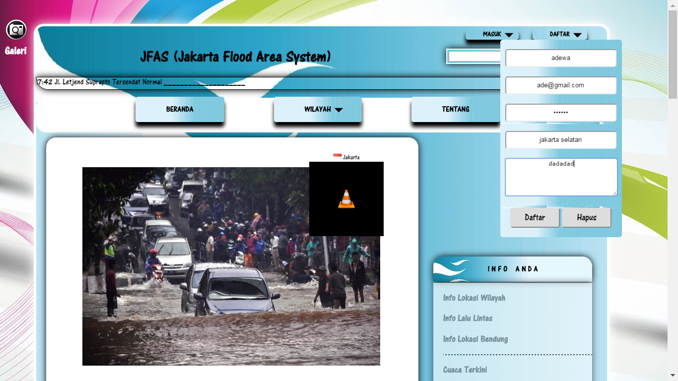 Download Source Code Aplikasi Area Flood Dengan Php Native