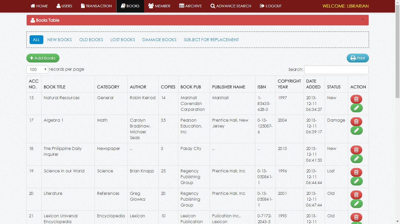 Download Asource Code Aplikasi Library Management System Dengan Codeigniter