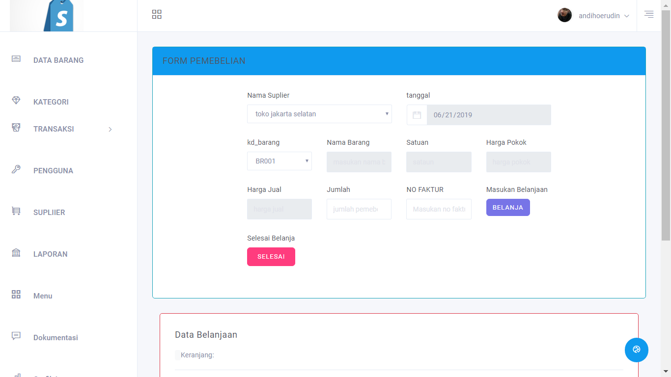 Download Source Code Aplikasi Point Of Sale Penjualan Full Dengan Codeigniter