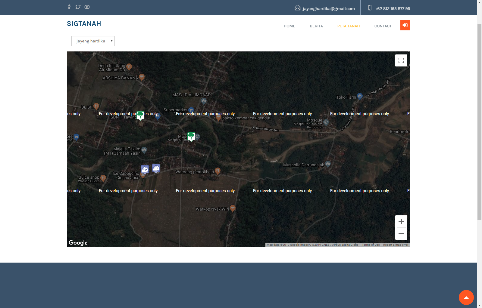 Download Source Code Aplikasi Geografis Informasi Sistem Dengan Php Mysql