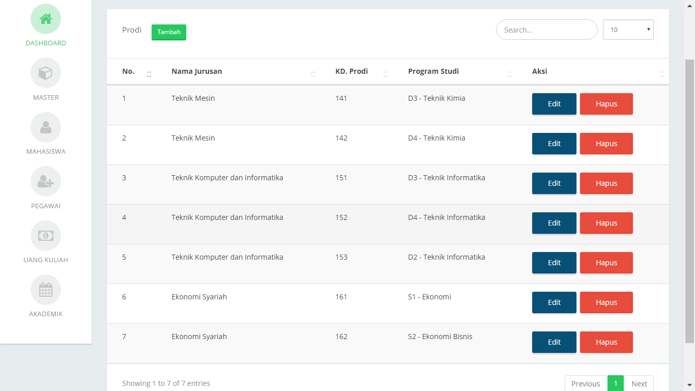 Download Source Code Php Aplikasi Siakad Online